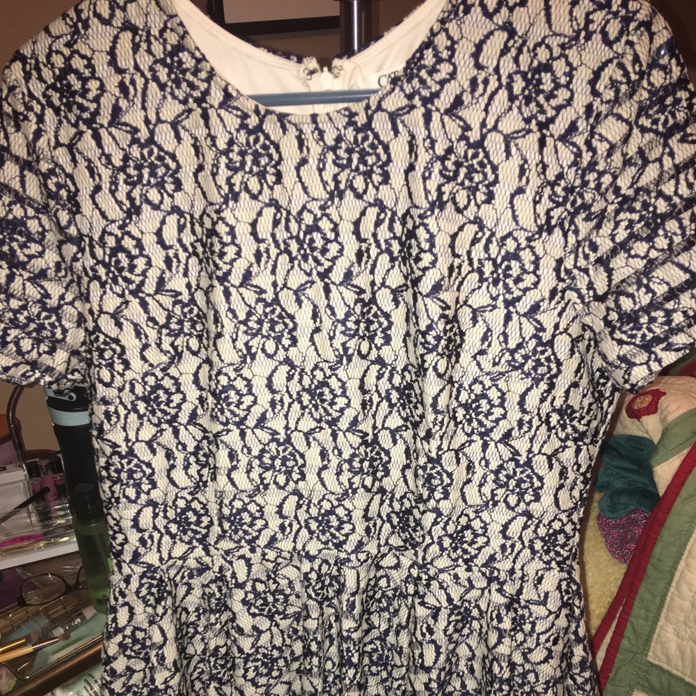 Blue formal dress
